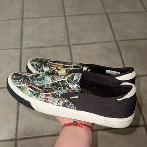 Toms X Marvel Avenger Baja Mens Slip On Shoes Limited Edition